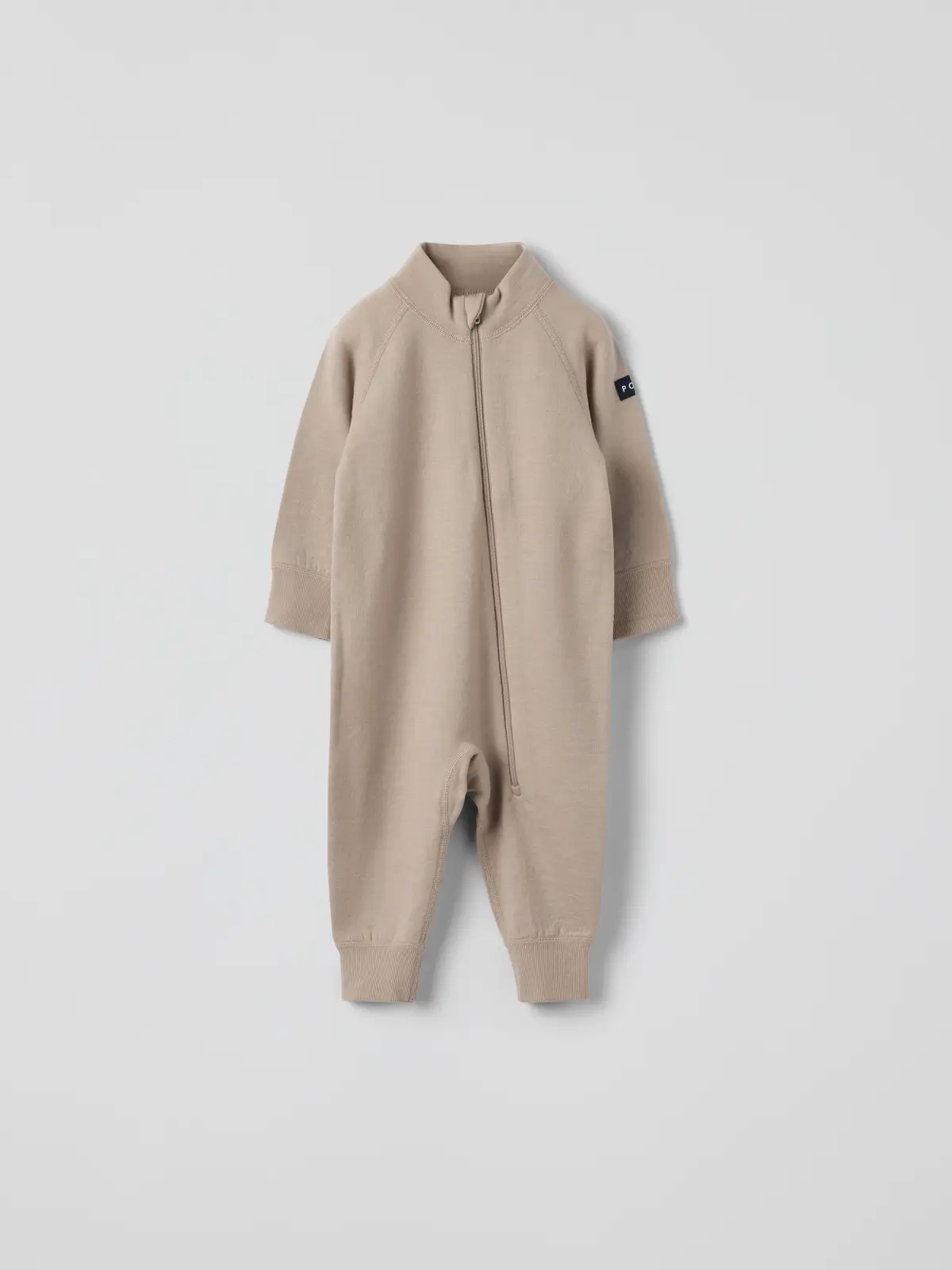 Polarn O. Pyret Overall merinoullfrotté - Beige