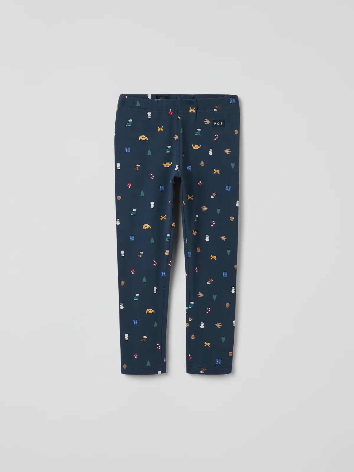 Polarn O. Pyret Juleleggings - Blå