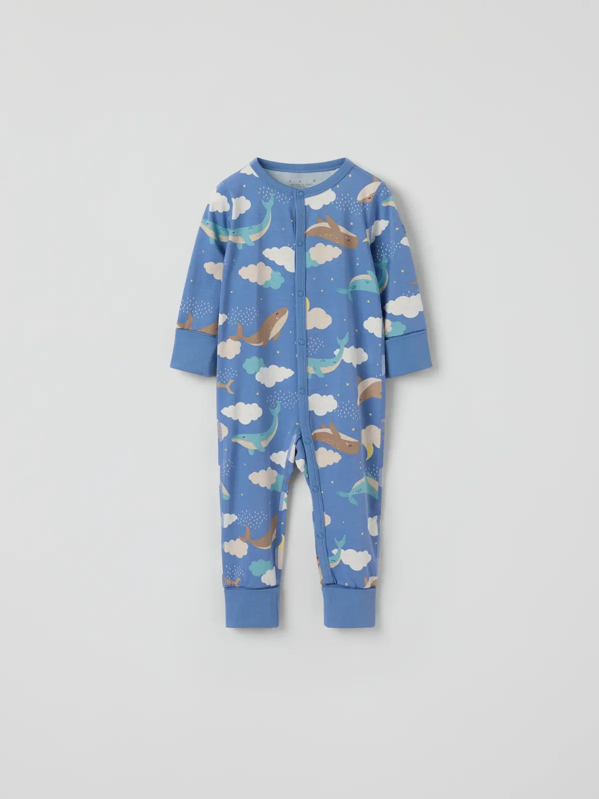 PO.P Pyjamasdress hvaler - Blå