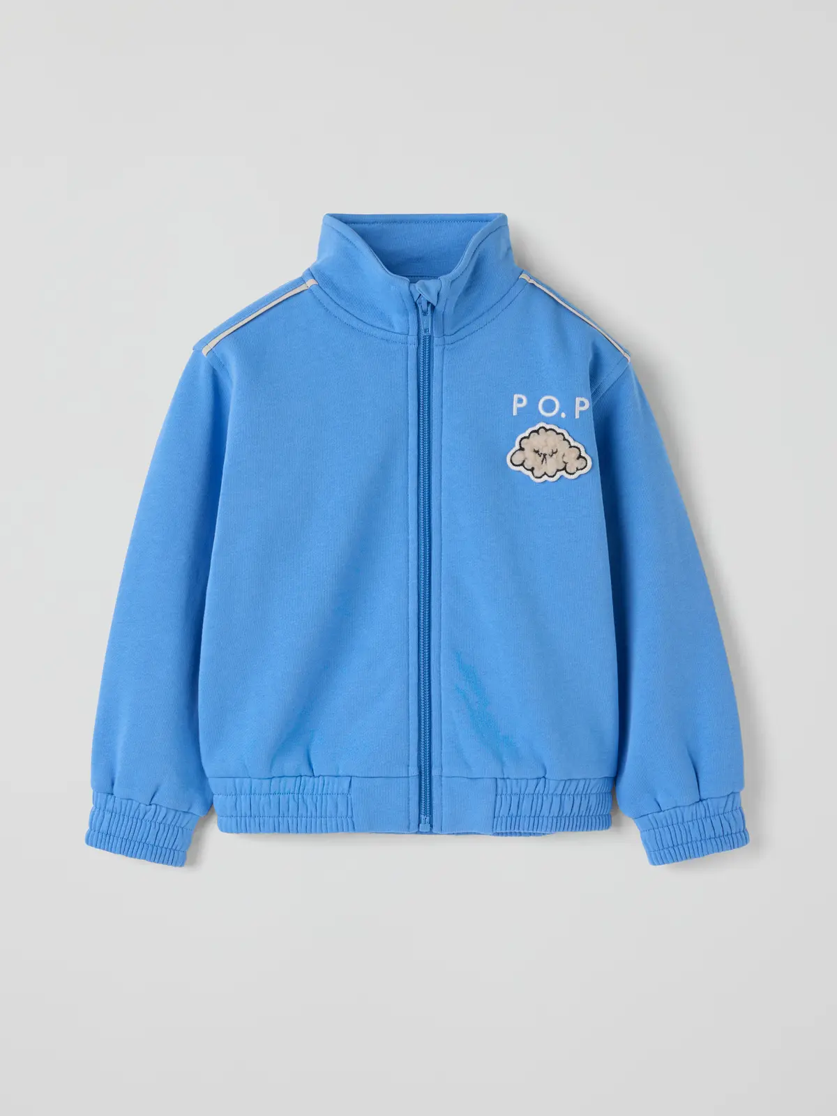 PO.P Sweatshirt glidelås - Blå