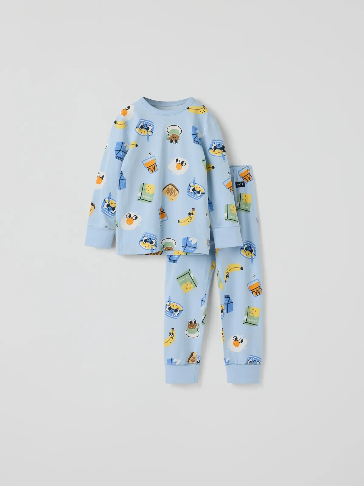 PO.P Pyjamas frokost - Blå