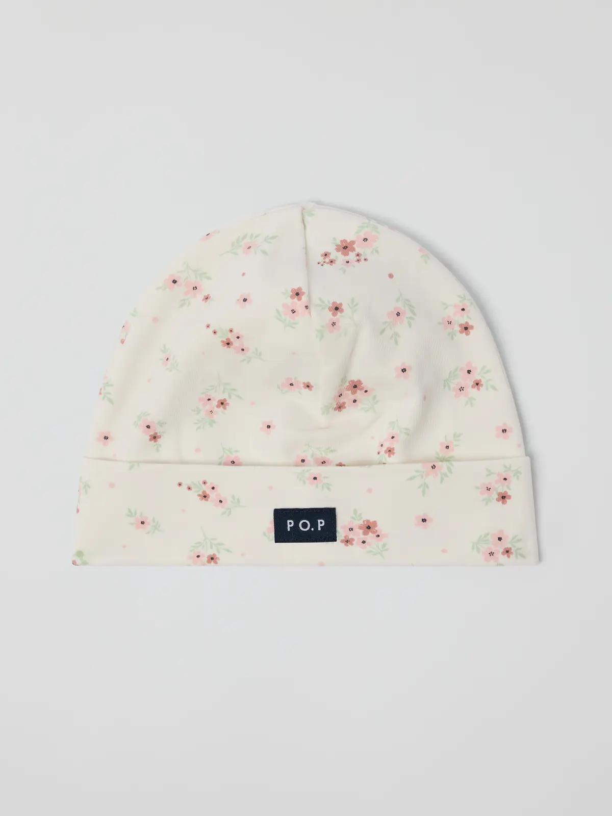 PO.P Jerseylue blomster - Hvit
