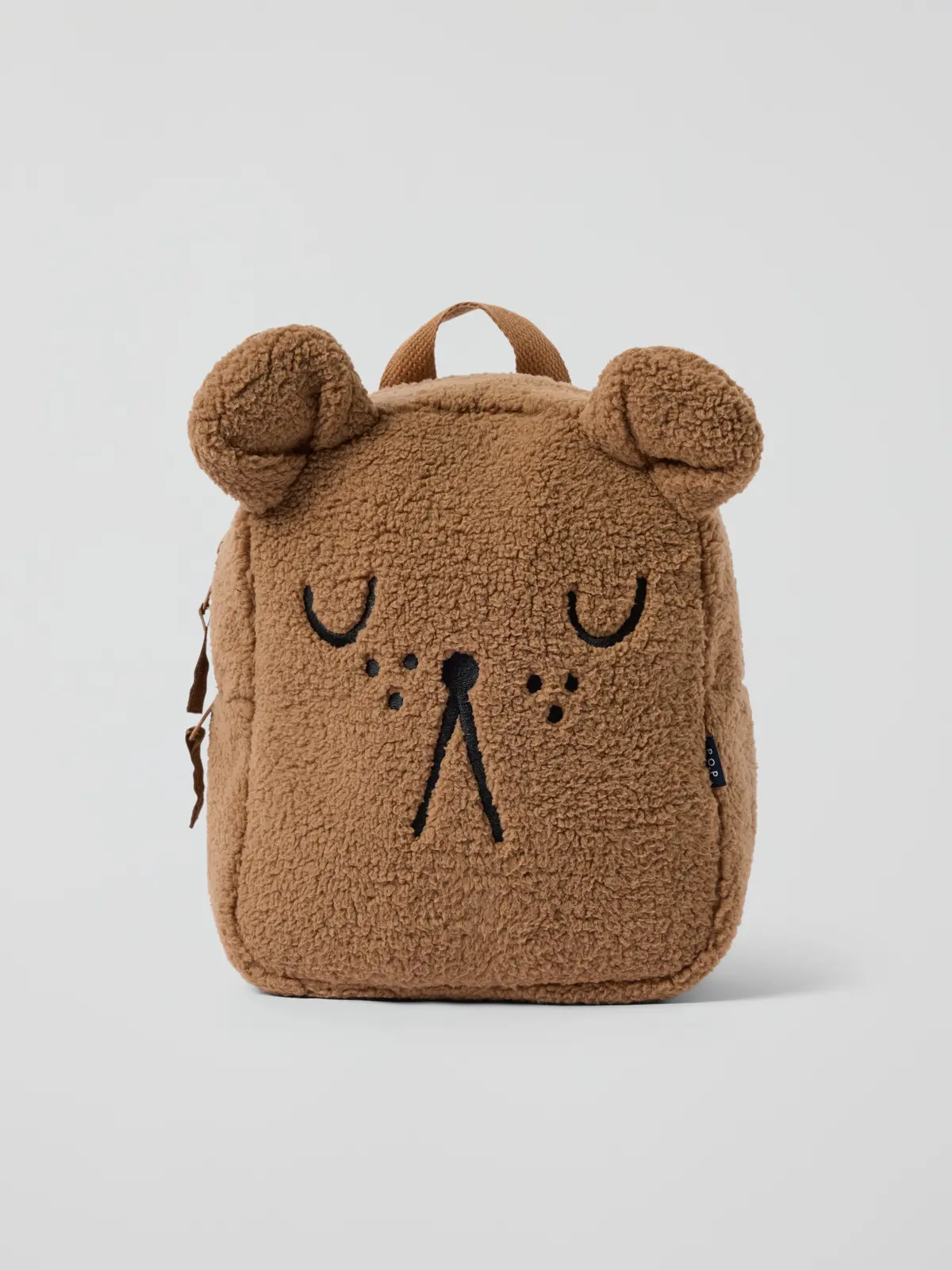 PO.P Fluffy ryggsekk - Brun