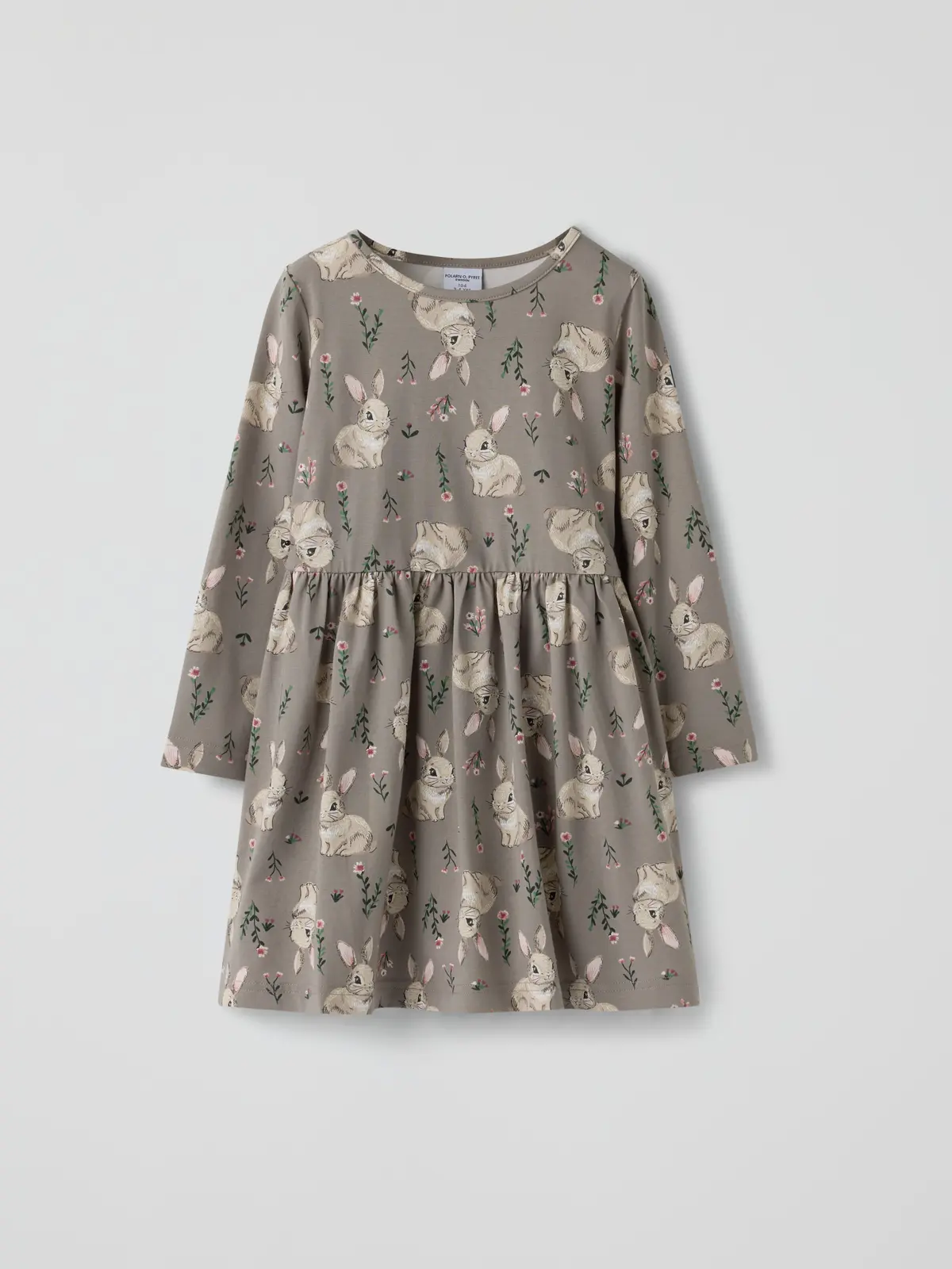 PO.P Langermet kjole kaniner - Beige