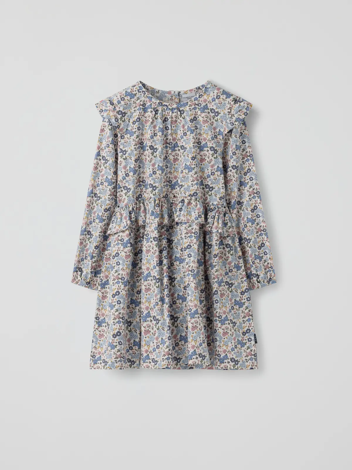 PO.P Langermet Kjoler Blomster - Beige