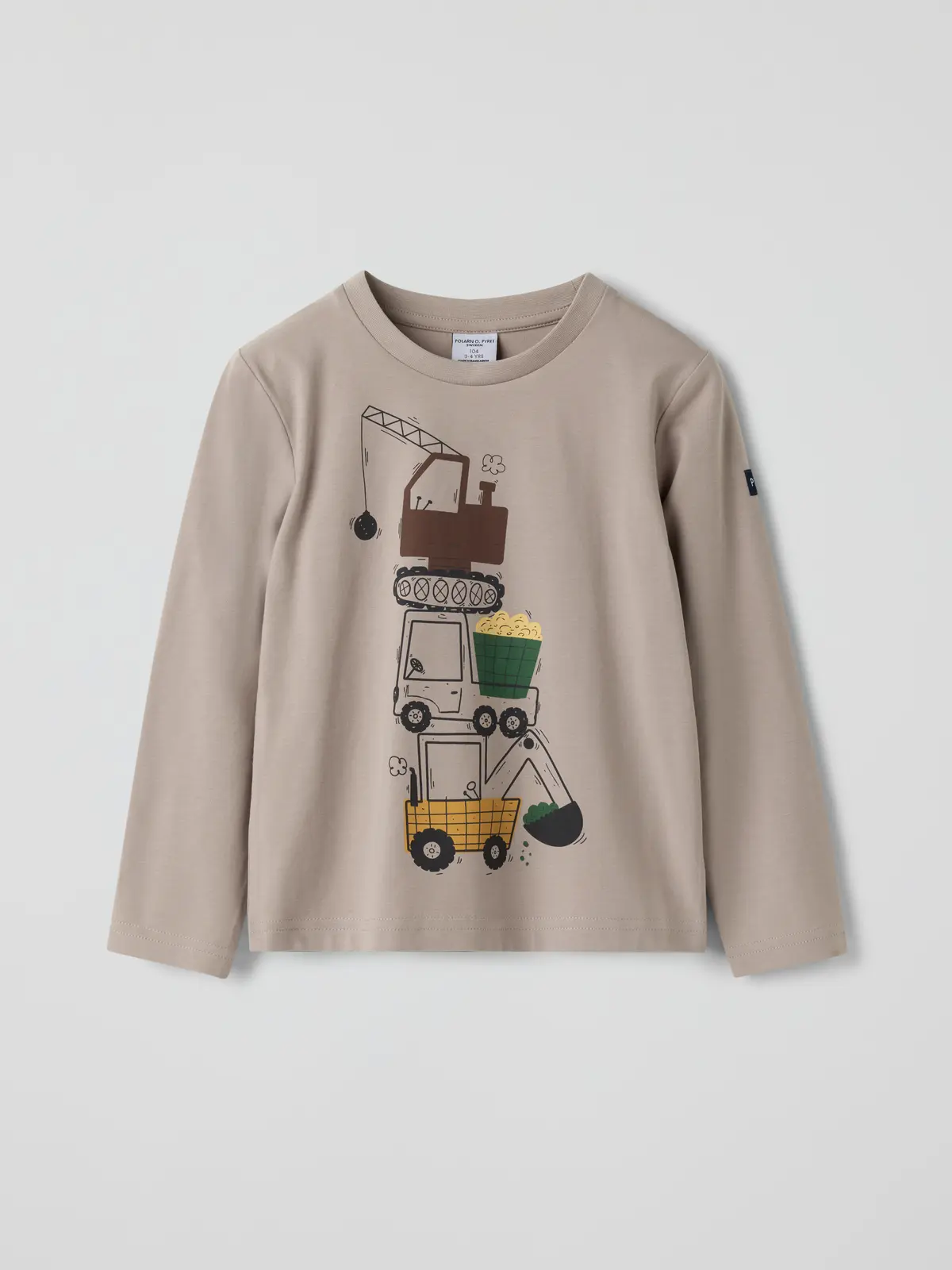 PO.P Langermet topp - Beige