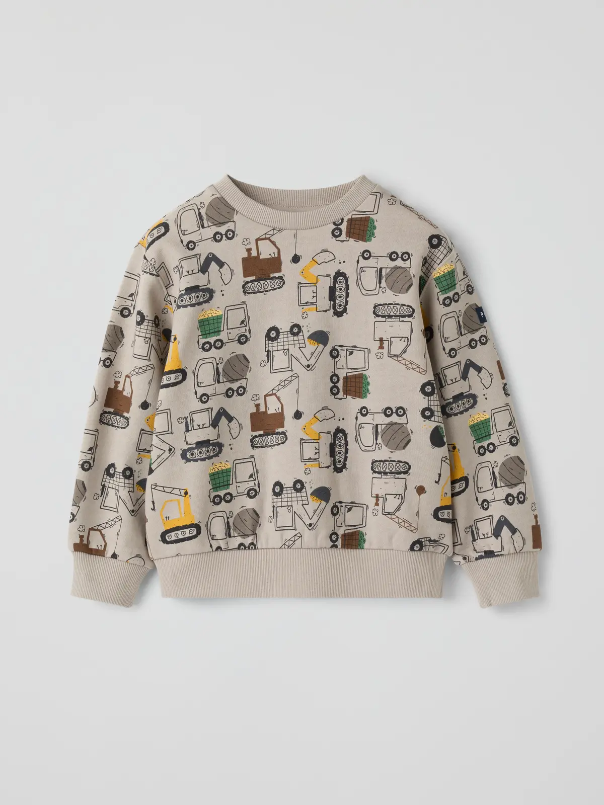 PO.P Sweatshirt Gårdskjøretøy - Beige