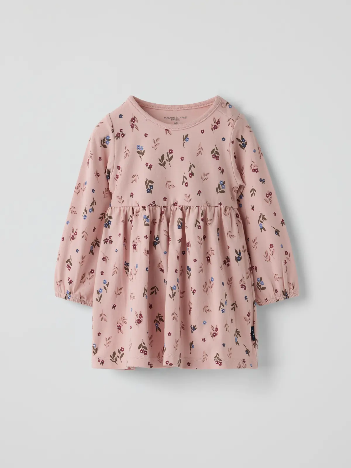 PO.P Blomstrete kjole baby - Rosa