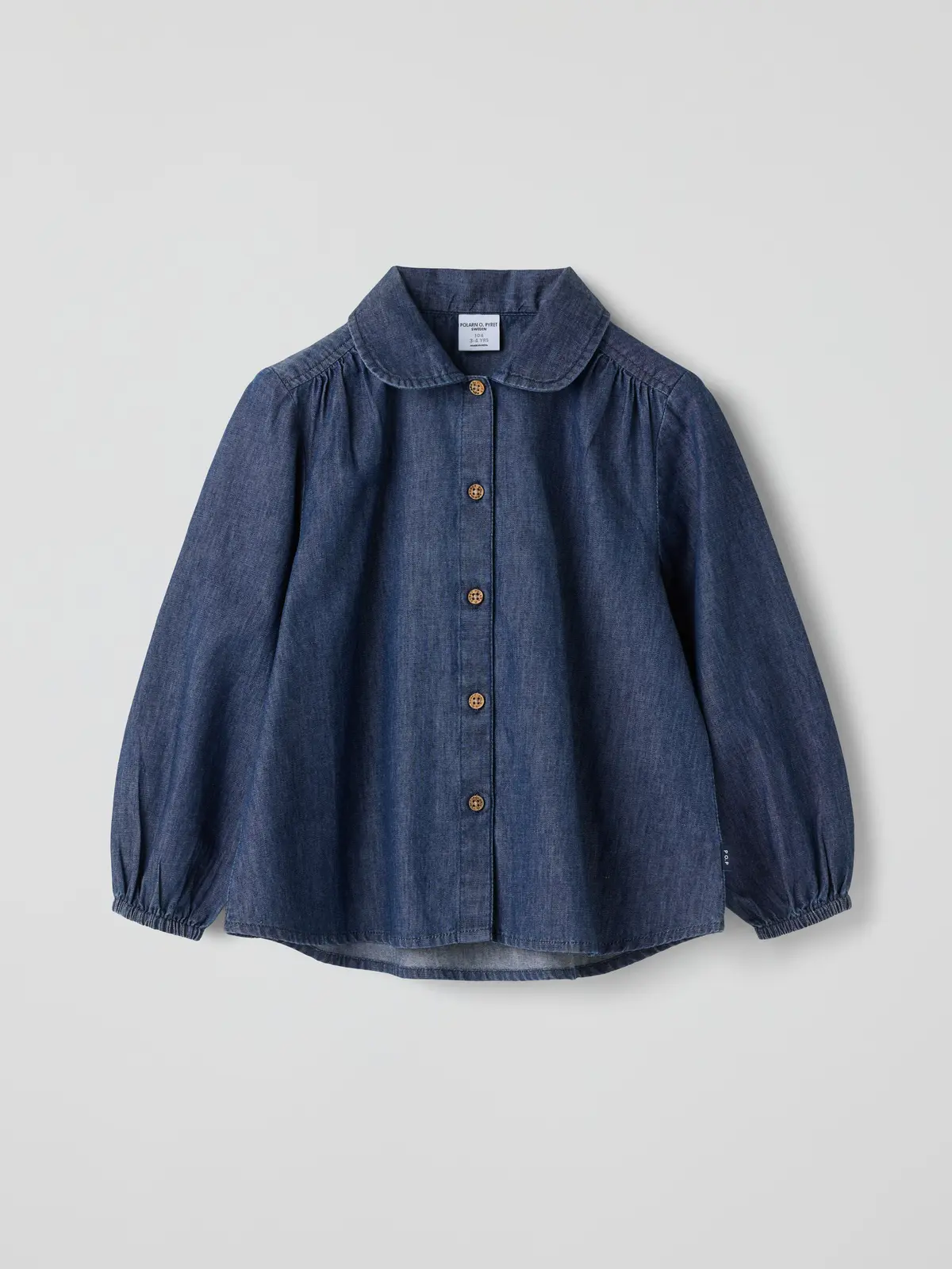 PO.P Langermet bluse - Denim