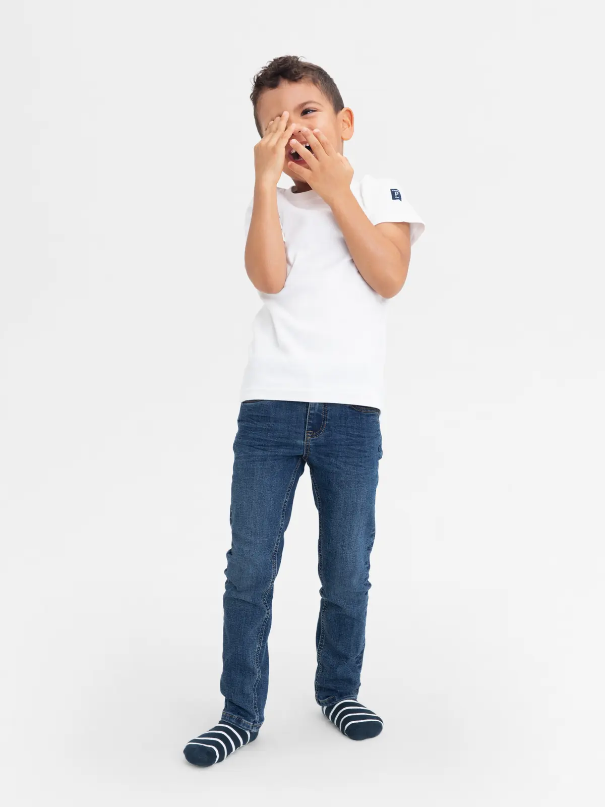 Polarn O. Pyret Jessie Denim - Blå denim