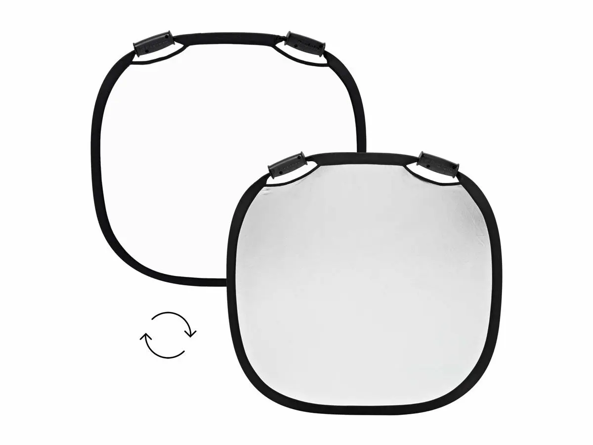 Collapsible Reflector Silver/White L