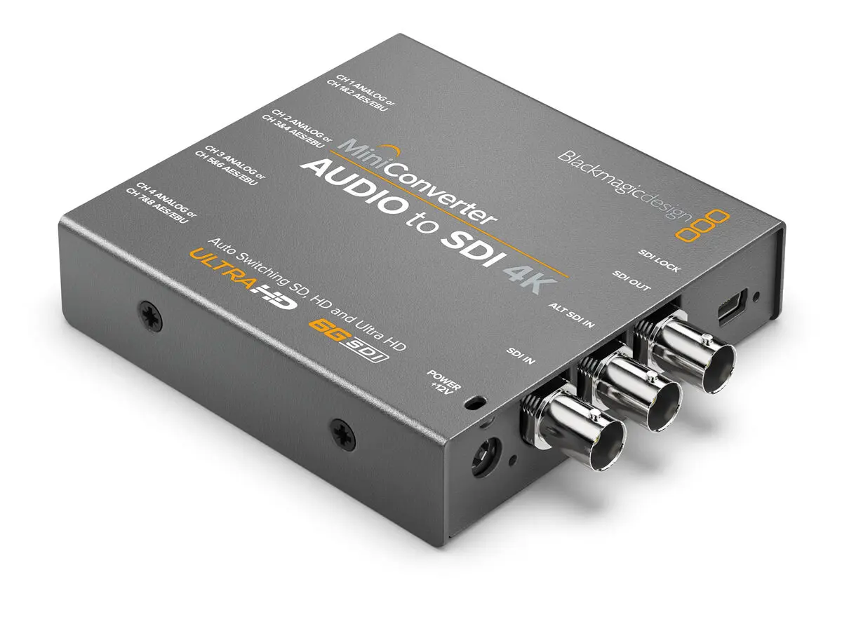 Mini Converter - Audio til SDI 4K