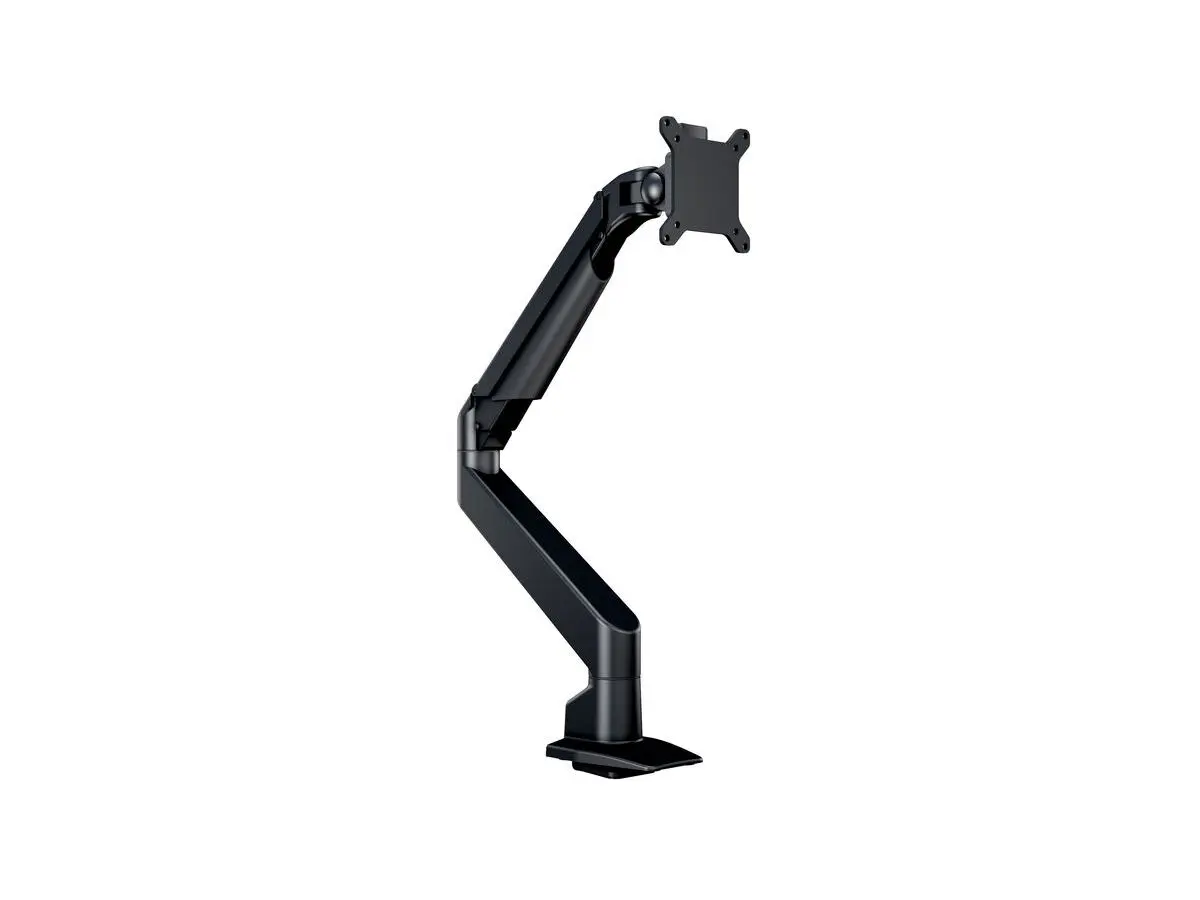 M VESA Gas Lift Arm Single Black