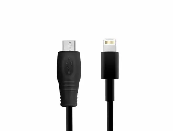 Lightning to Micro-USB cable