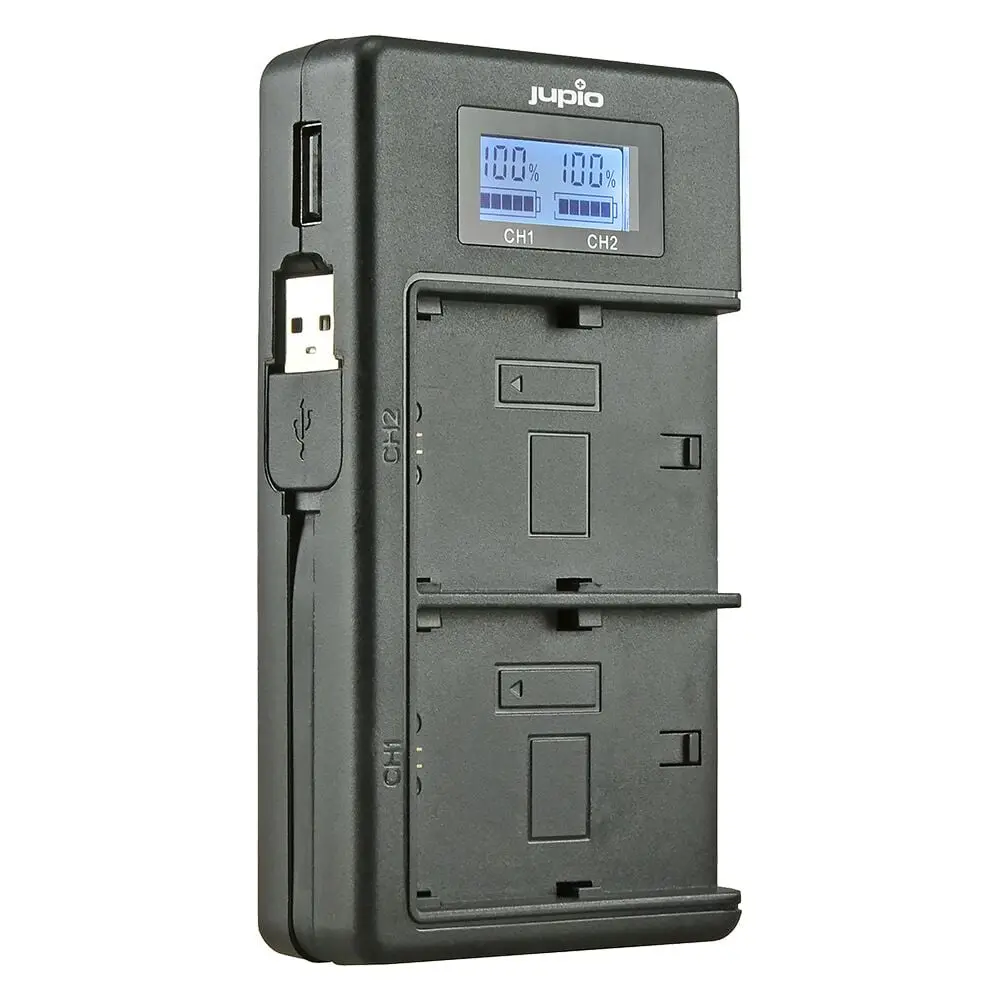 NP-FM50, NP-F550/F750/F970 Duo charger Sony
