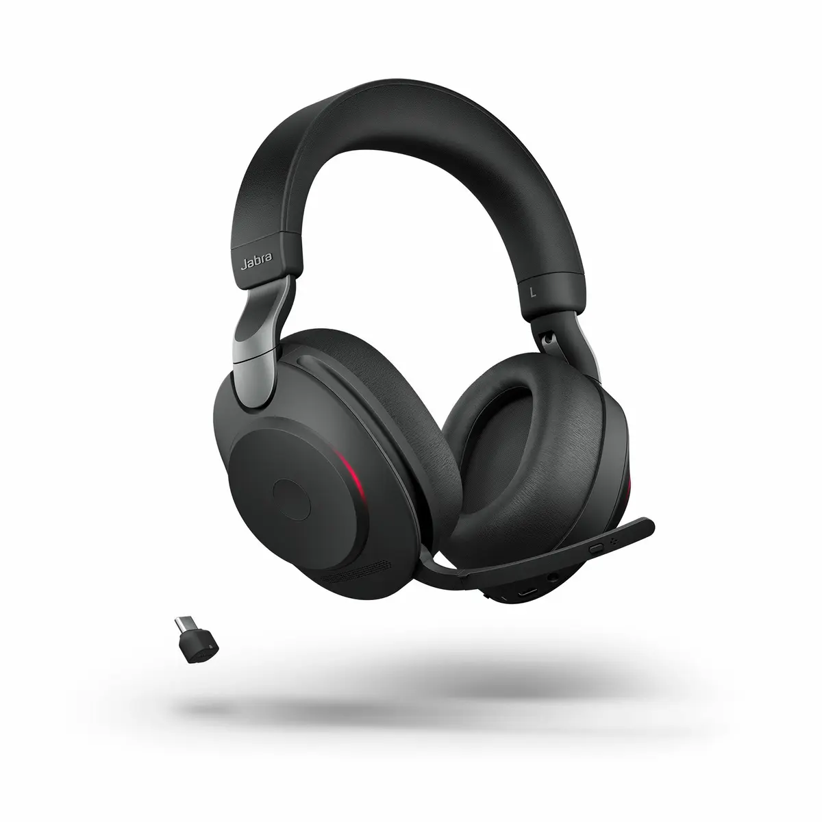 Evolve2 85 UC Stereo USB-C Black with charging stand
