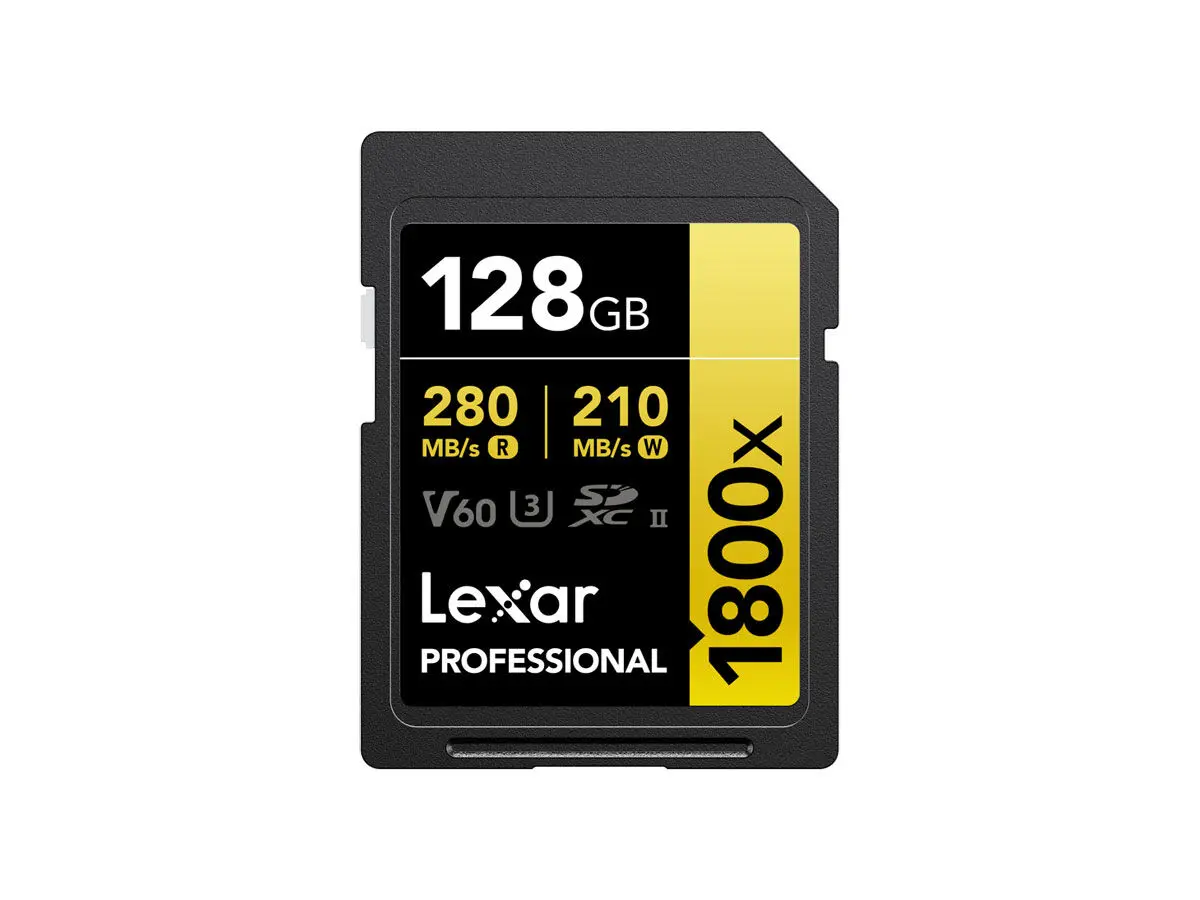 SDXC Pro 1800X 280MB/S UHS-II U3 V60
