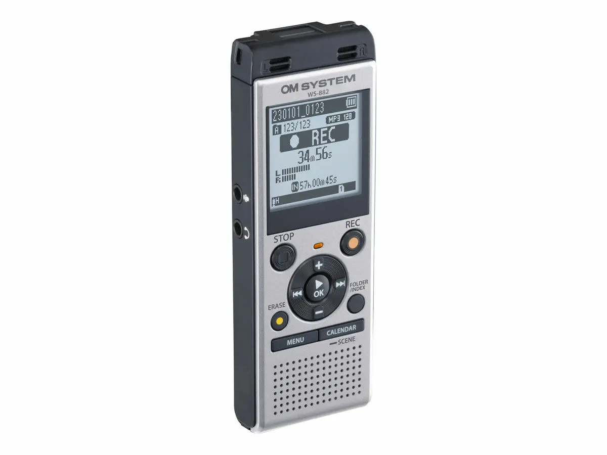 WS-882 (4GB) Stereo Recorder Silver