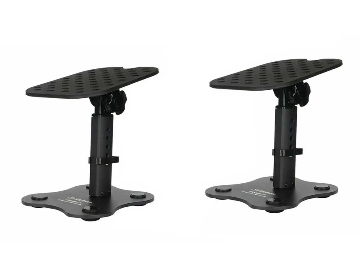 Desktop Speaker Stand Pair Black