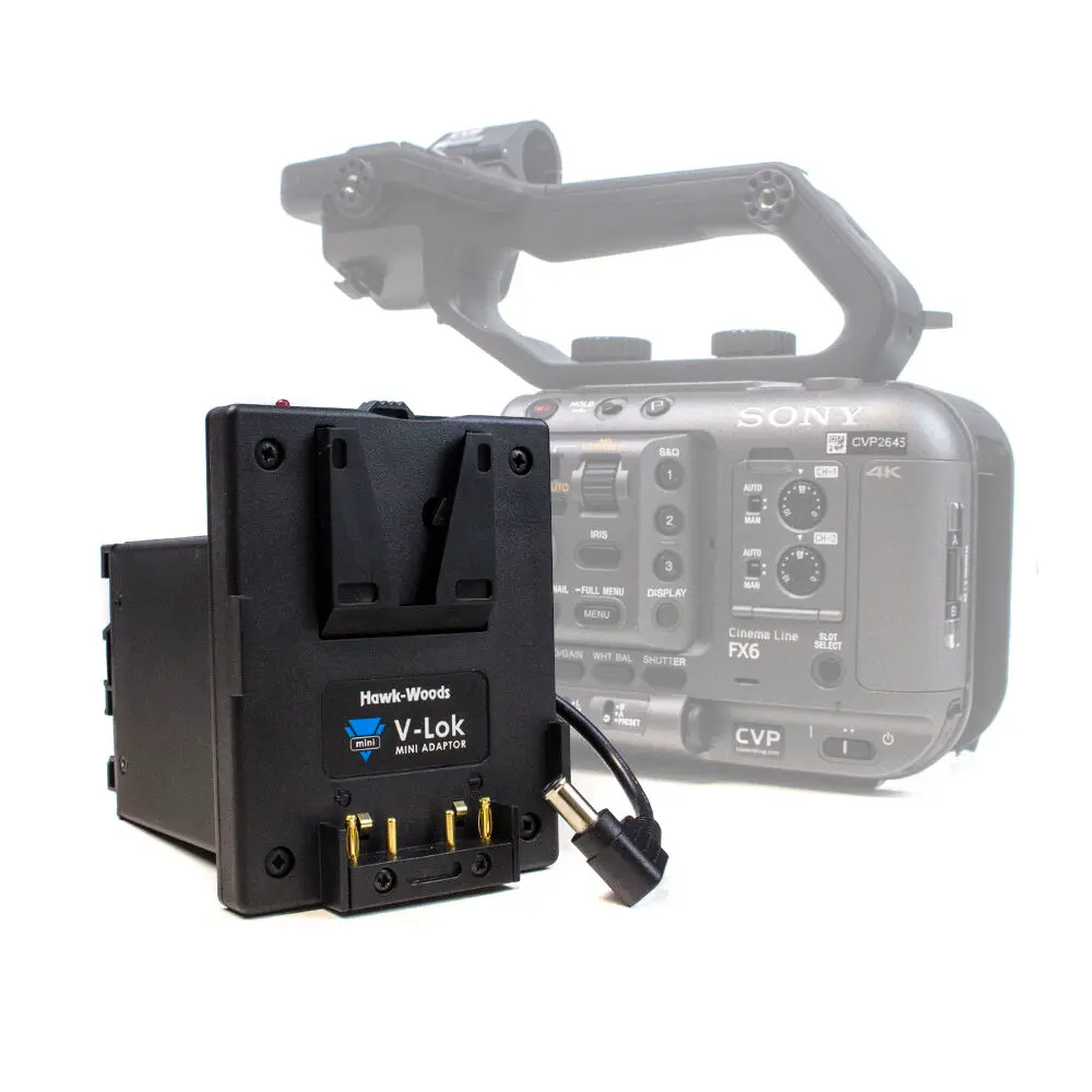 VLM-FX6 V-Lok Camera Mount 2x D-tap
