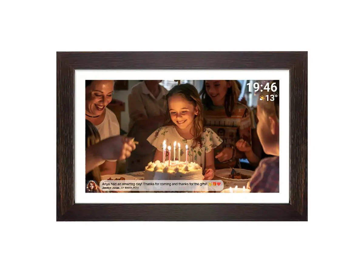 Frameo 15.6" Dark Wood PFF-1543DW