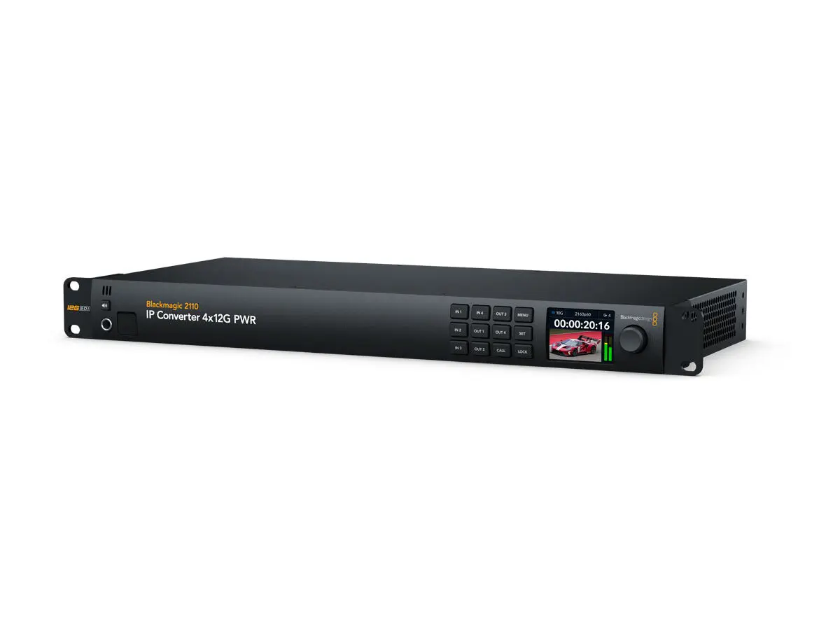 2110 IP Converter 4x12G PWR