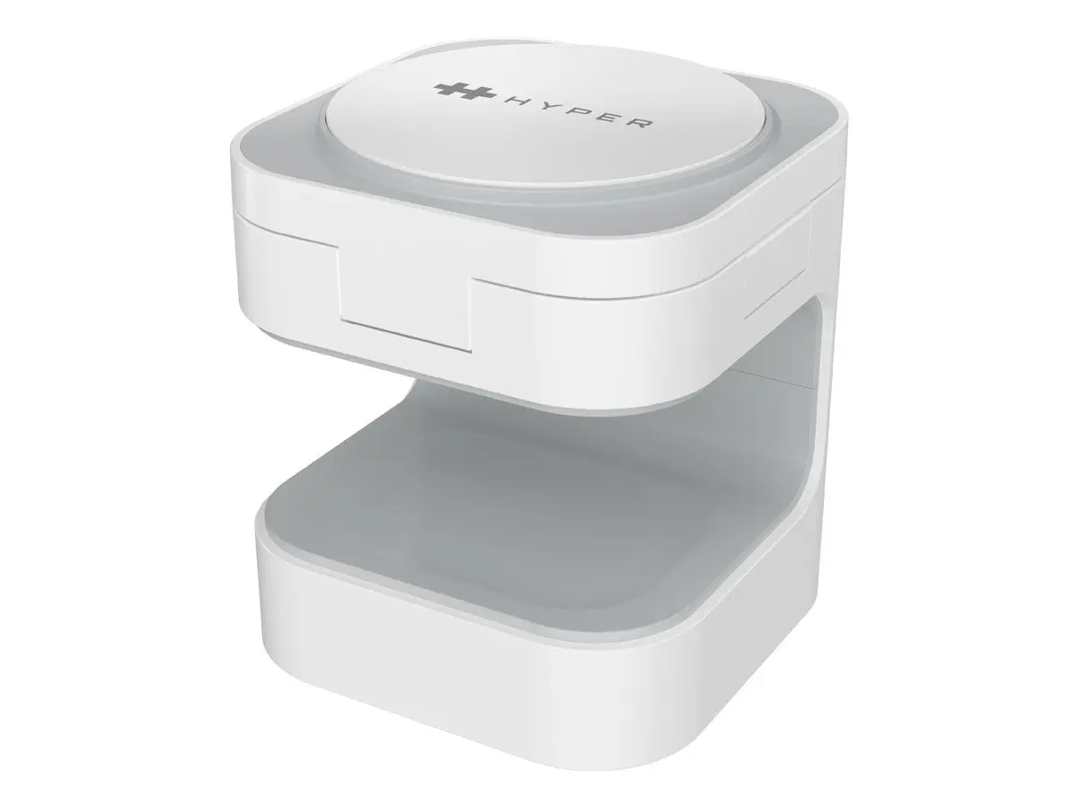 Hyperjuice Qi2 3-in-1 Magnetic Charging Stand - White