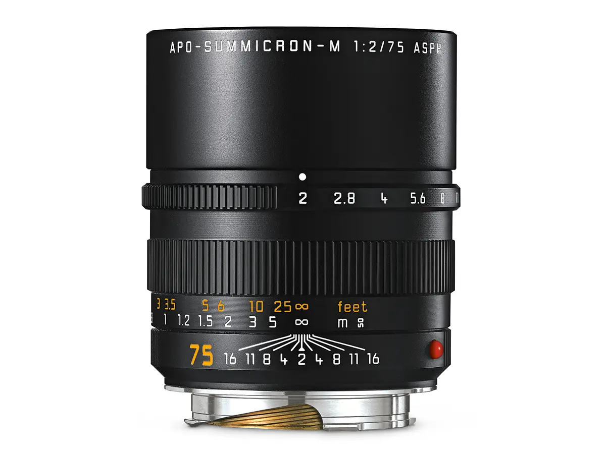 APO-Summicron-M 75mm f/2 ASPH Black (11637)