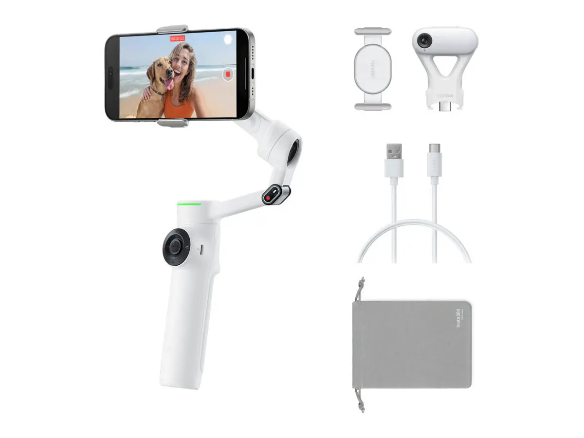 Flow 2 Pro AI Tracker Bundle Summit White