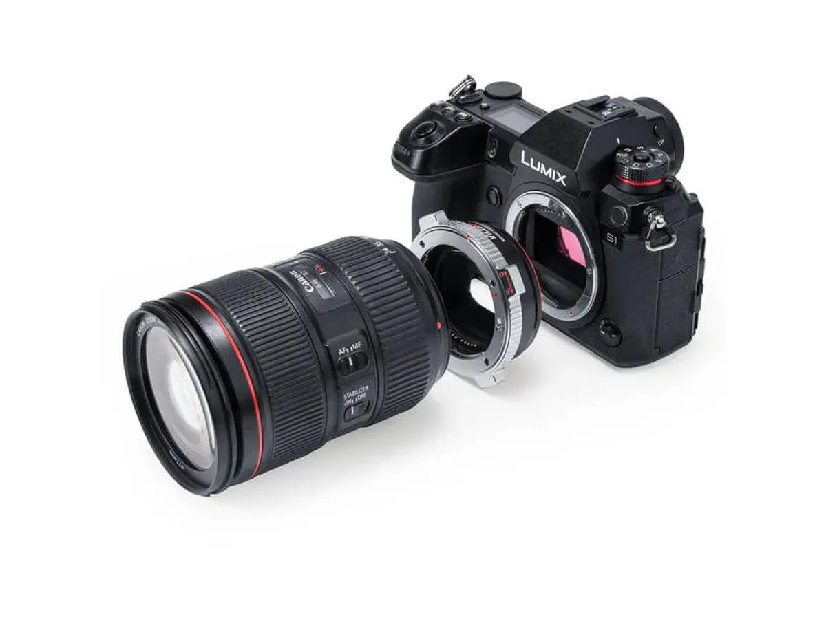 Adapter EF-M1 PRO EF/EF-S For M43-Mount