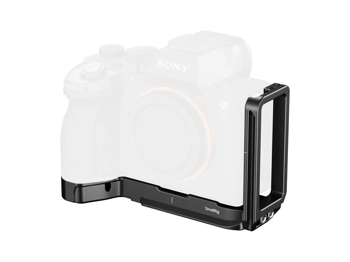 6034 L-Shaped Mount Plate with AirTag Slot for Sony Alpha 7 V