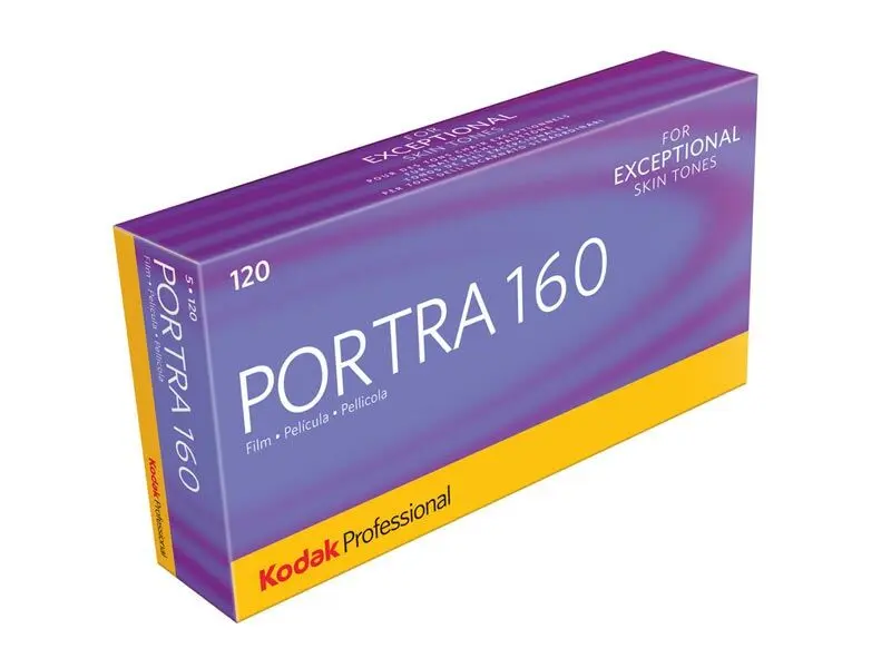 Negativ fargefilm P160 120 film 5-Pack Portra