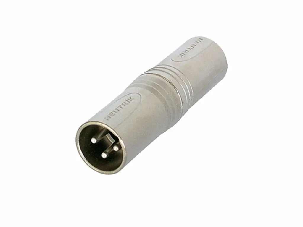 XLR 3-pol, XLR-han - XLR-han adapter