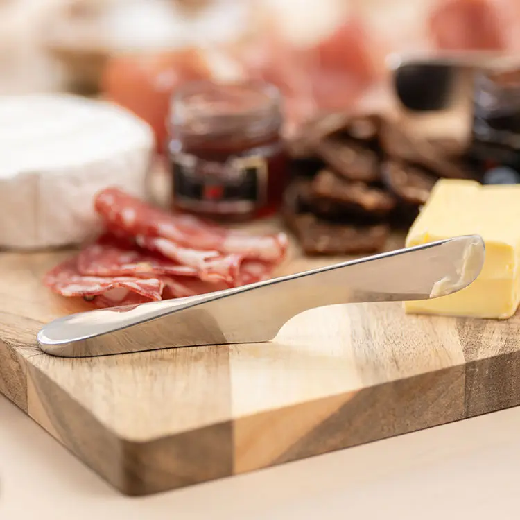 Smørkniv som står, rustfritt stål