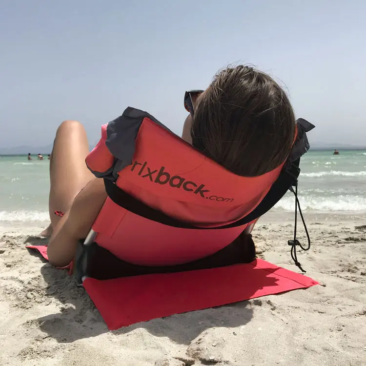 Relaxback, sammenleggbar ryggstøtte