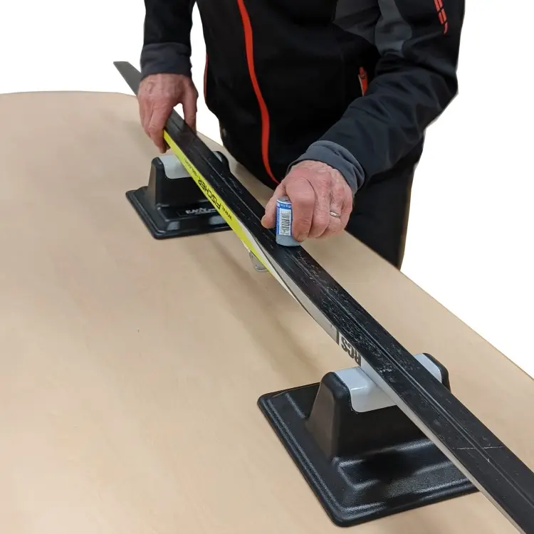 Portabelt smørestativ for langrennsski