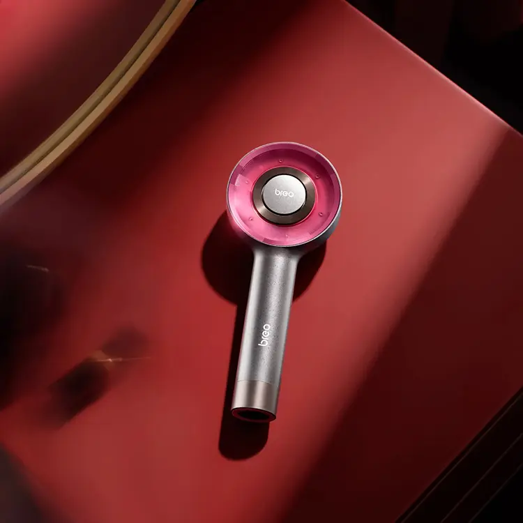 Hodebunnbørste med rødlysterapi, Breo