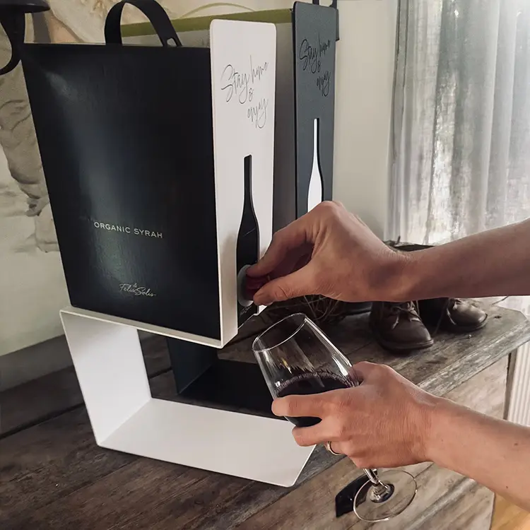 Holder til vinboks