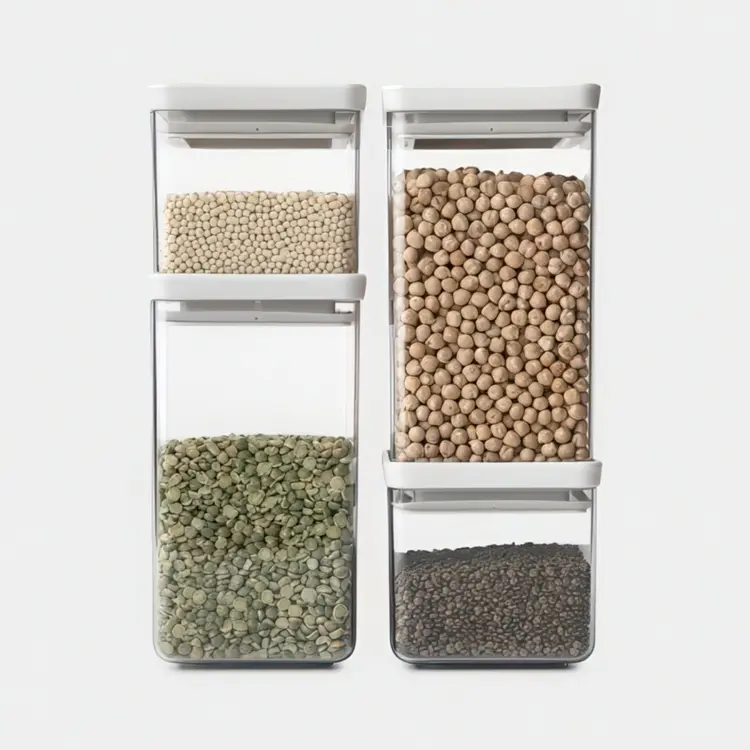 Sett med oppbevaringsbokser 4 deler, Brabantia