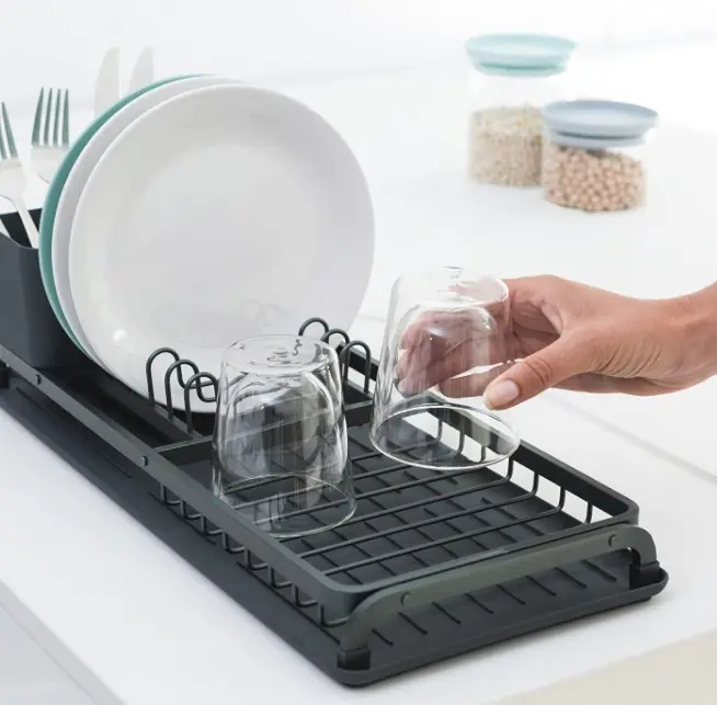 Smalt oppvaskstativ, Brabantia