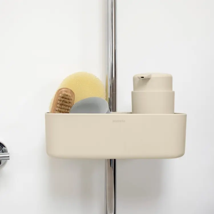Oppbevaringskurv til dusjstang, Brabantia, Beige