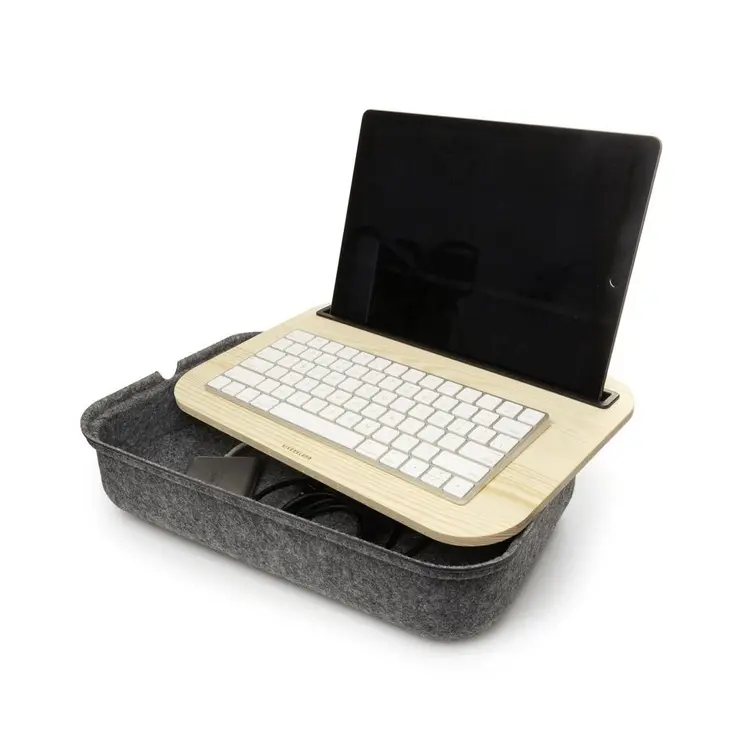 Laptopbrett med oppbevaring, 36x24,5x8 cm