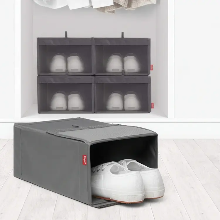 Skoboks i tekstil 2-pakning, Rayen