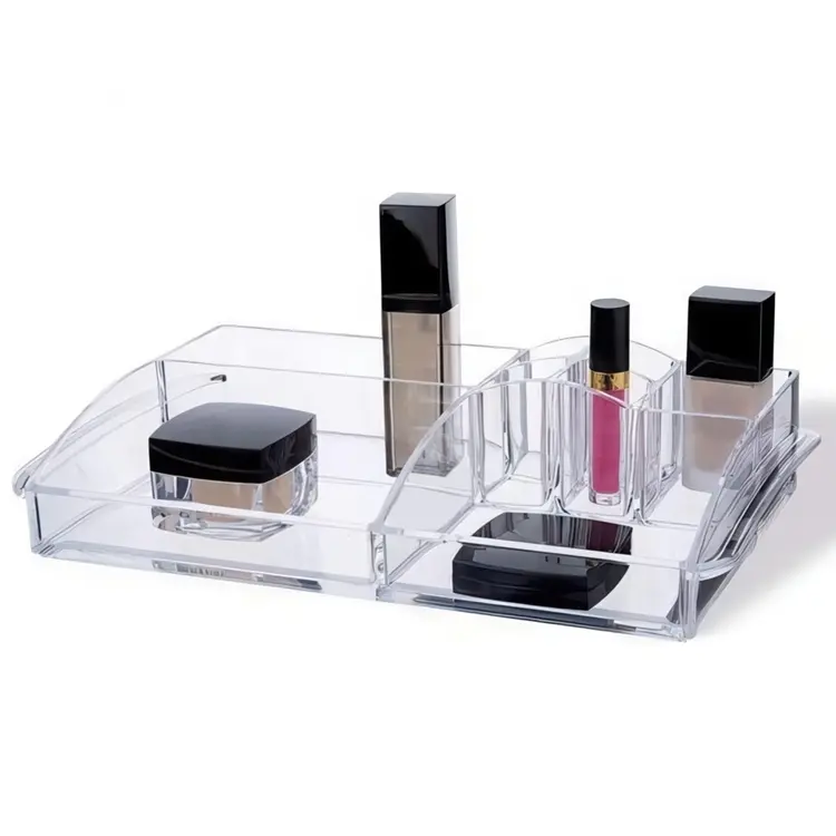 Sminkholder, stor, MY PRETTY ORGANISER TRAY, 35 x 20,5 x H 7,5 cm, klar