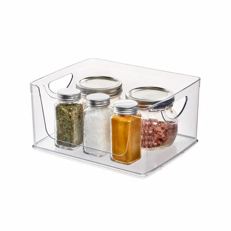 Stablebar boks med åpen front, 25,4x20,3 cm, iDesign