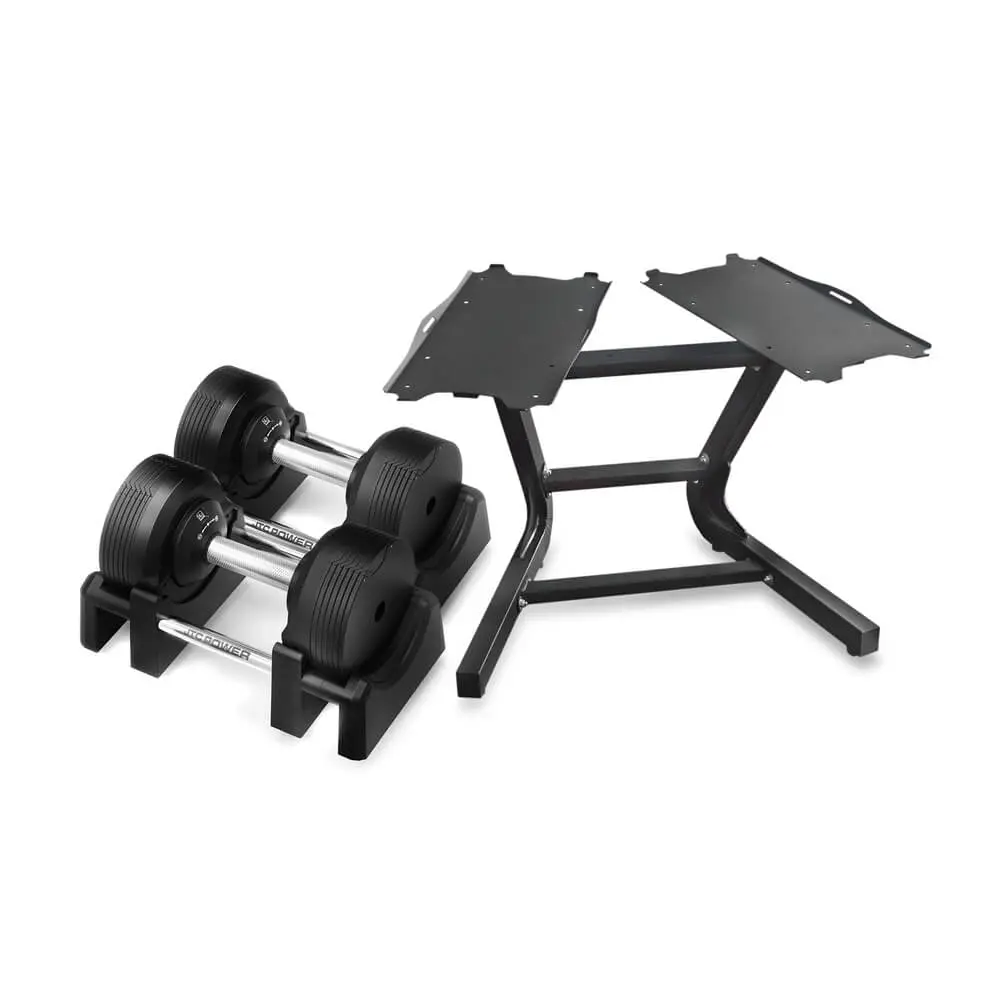 Justerbare manualer PRO med stativ, 2 x 4-23.5 kg