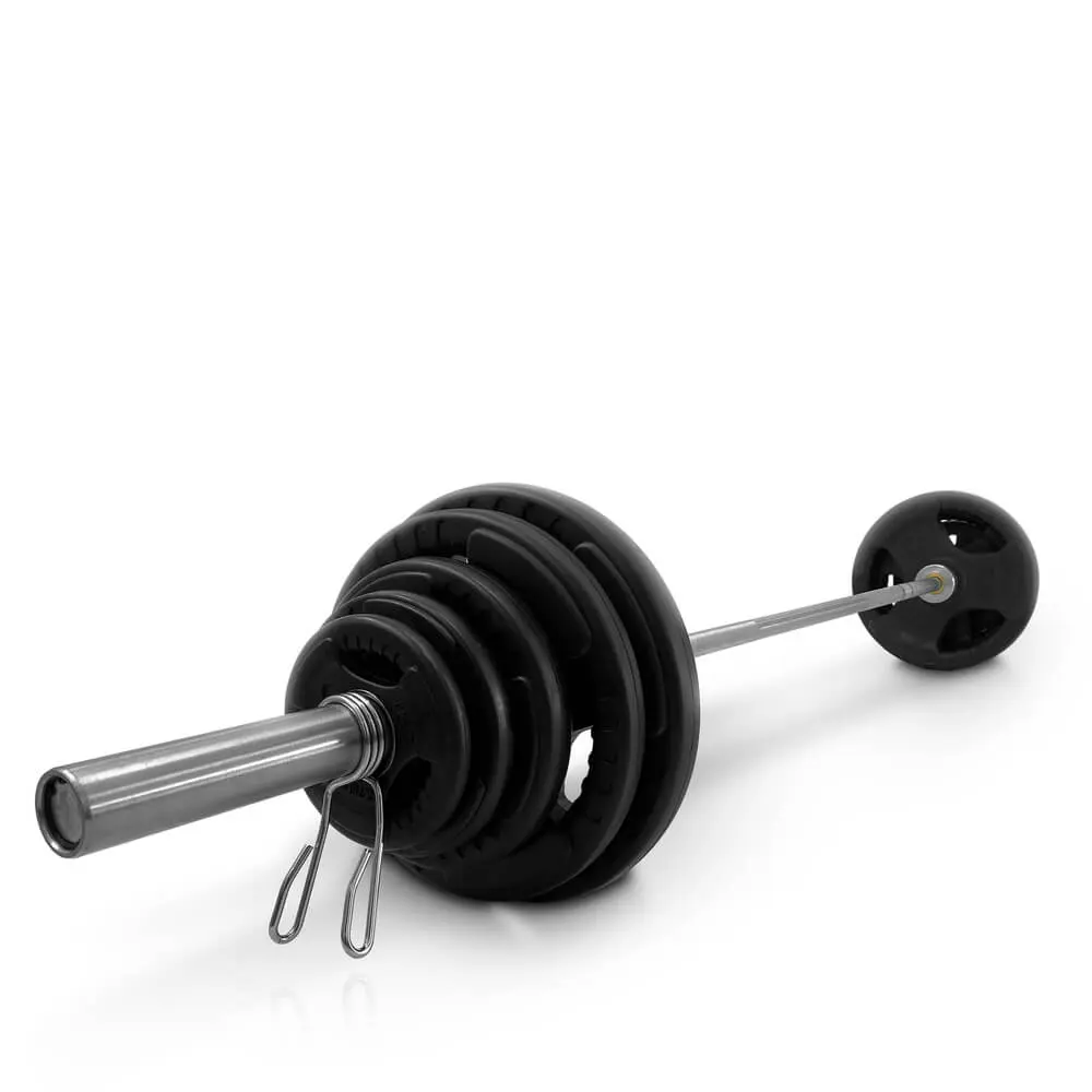 Olympisk Vektstangsett Basic, Tri-Grip 87.5 kg