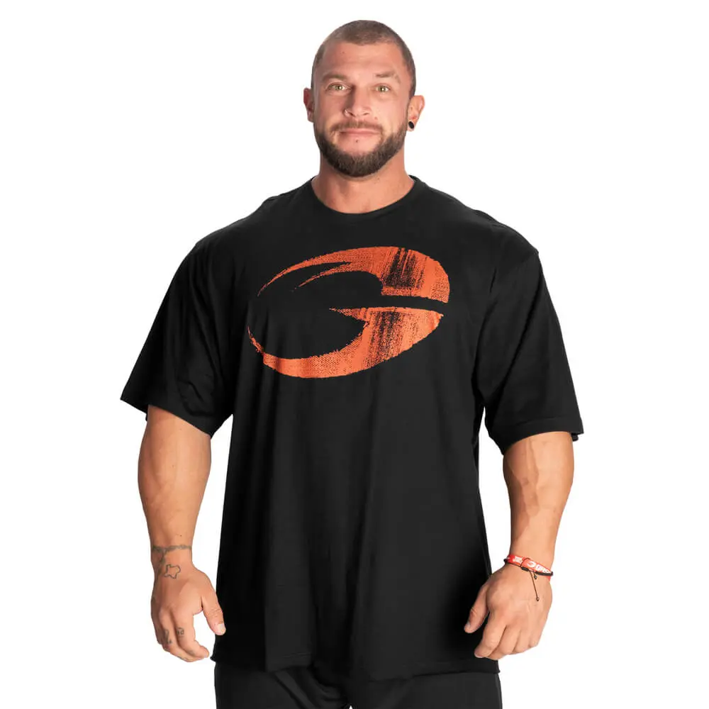 Pump Cover Iron Tee, black/flame, xxlarge