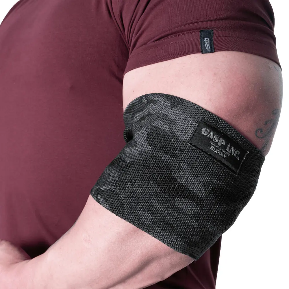 Heavy Duty Elbow Sleeve, dark camo, 12.5 inches