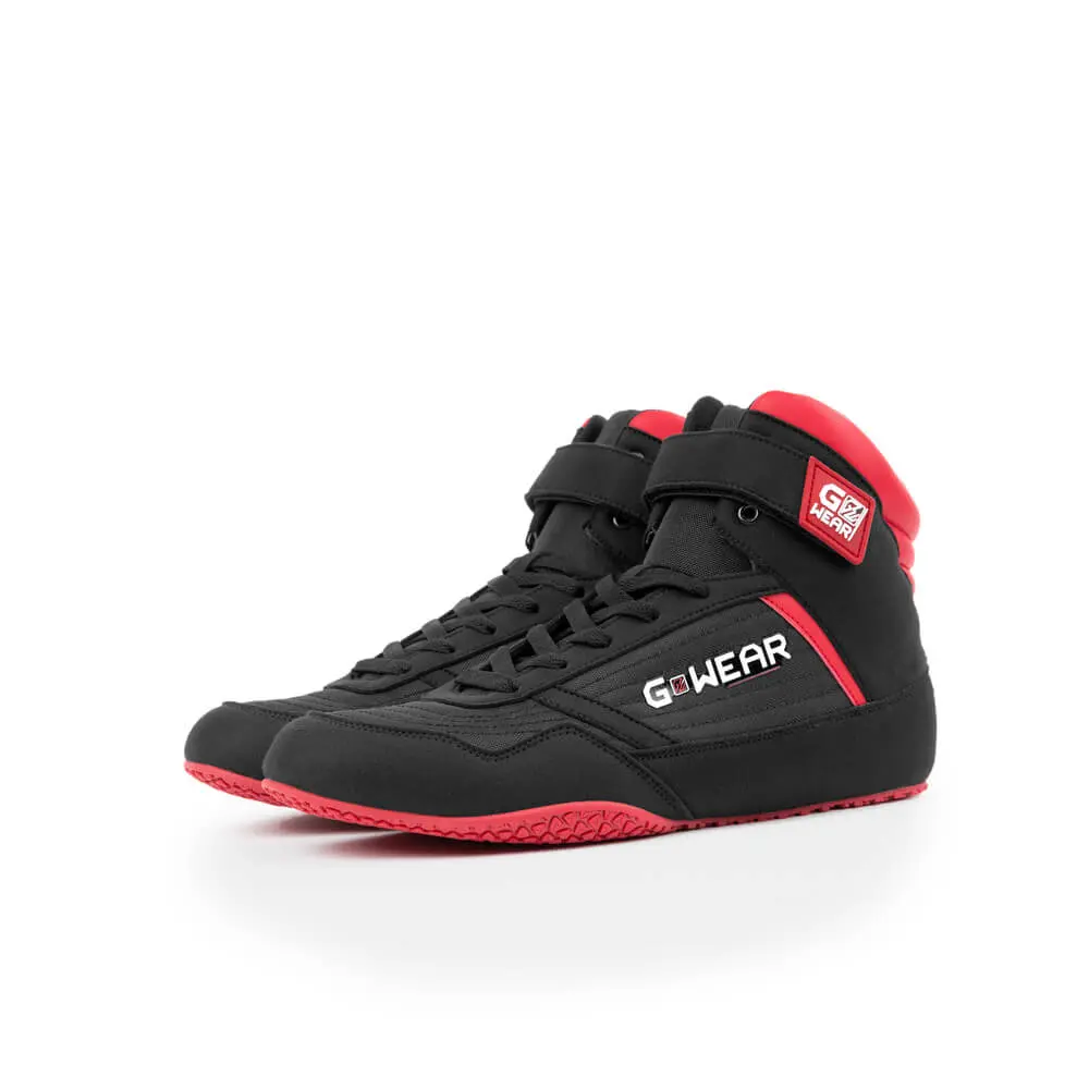 Gwear Classic High Tops, black/red, 40